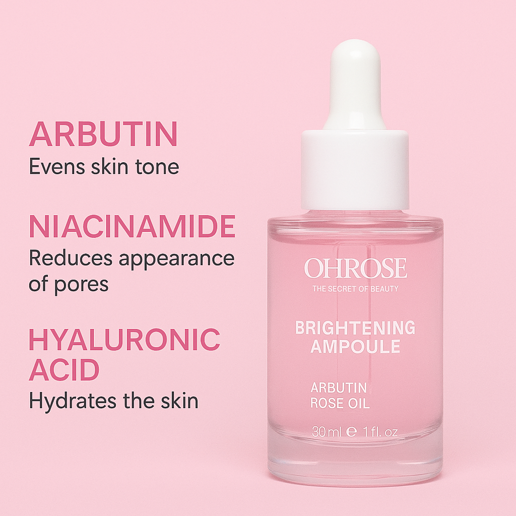 Arbutin & Rose oil serum