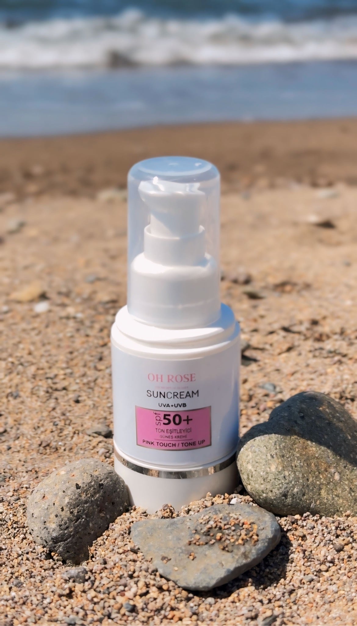 SPF 50 : Ton eşitleyici güneş kremi - Tone up sun cream